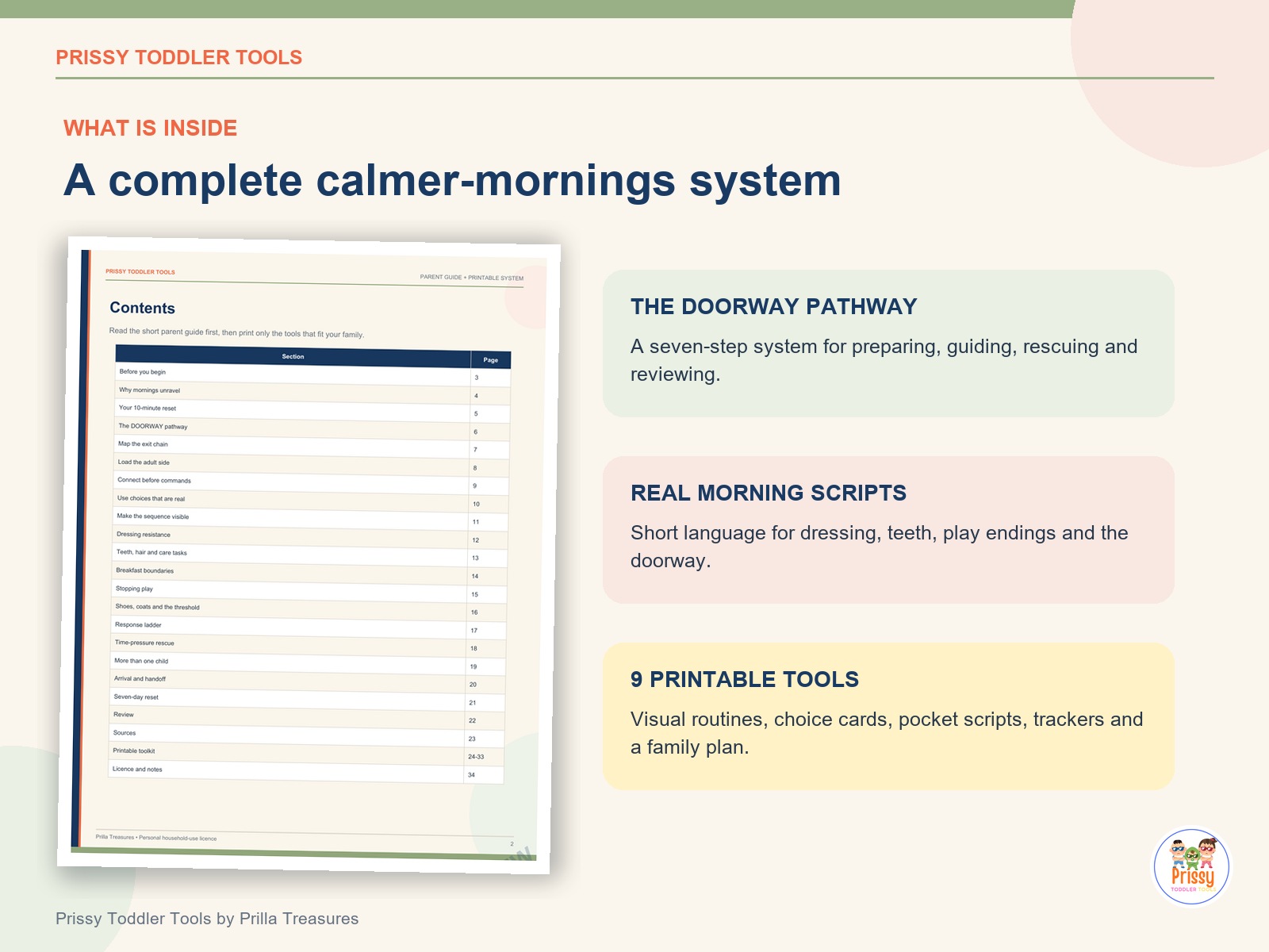 Out the Door Without the Battle: Toddler Morning Routine Guide preview 2