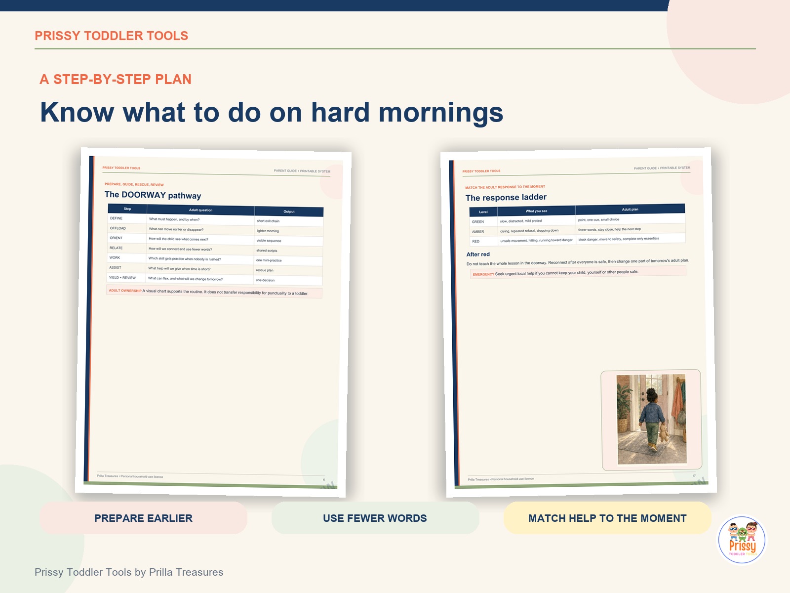 Out the Door Without the Battle: Toddler Morning Routine Guide preview 3