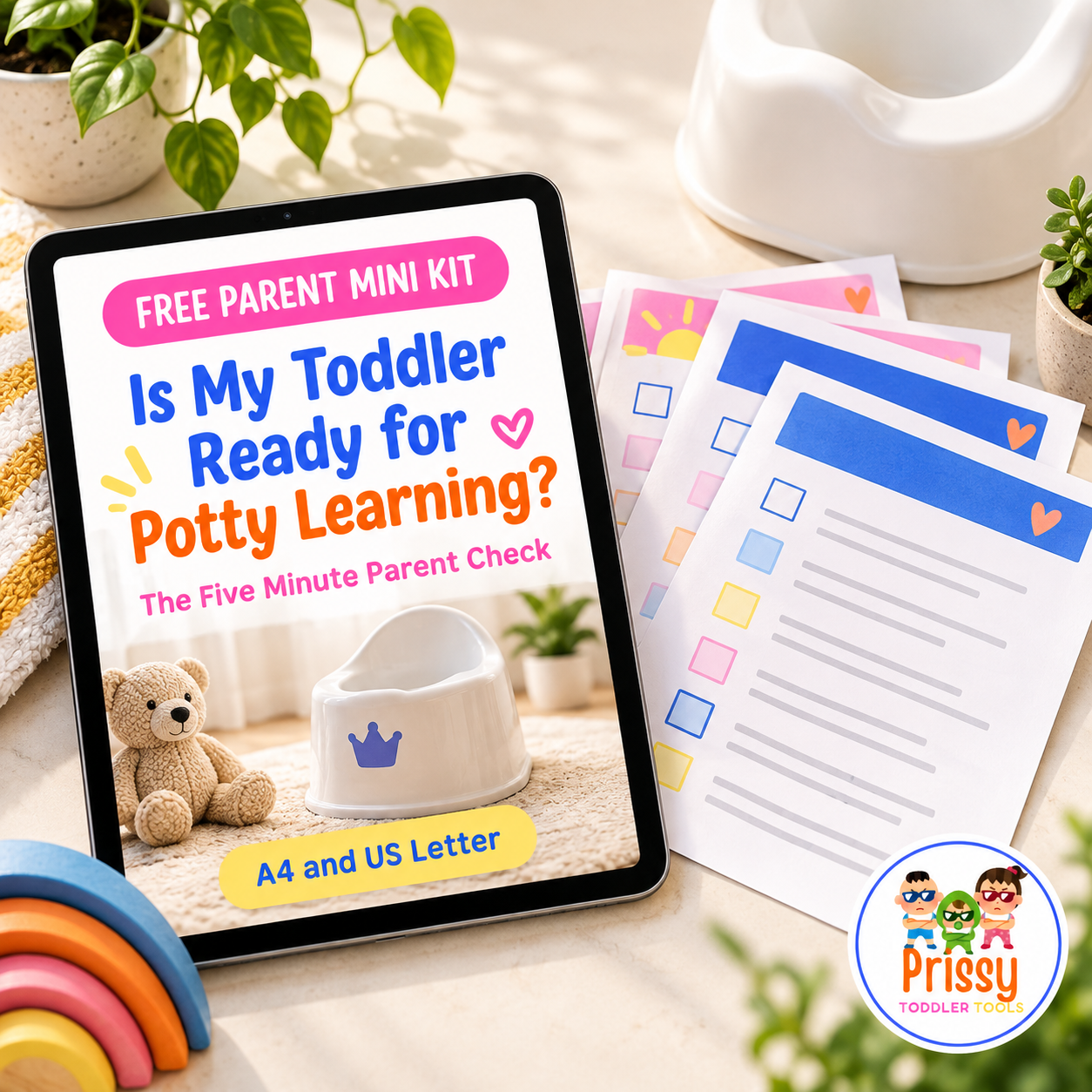 Is My Toddler Ready for Potty Learning? The Five Minute Parent Check cover preview